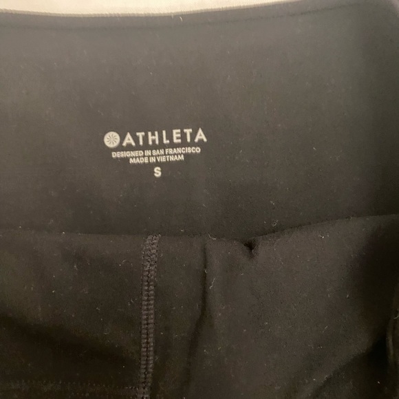 ATHLETA FLARE LEGGINGS YOGA PANTS Black WOMEN SIZE SMALL - Picture 7 of 11